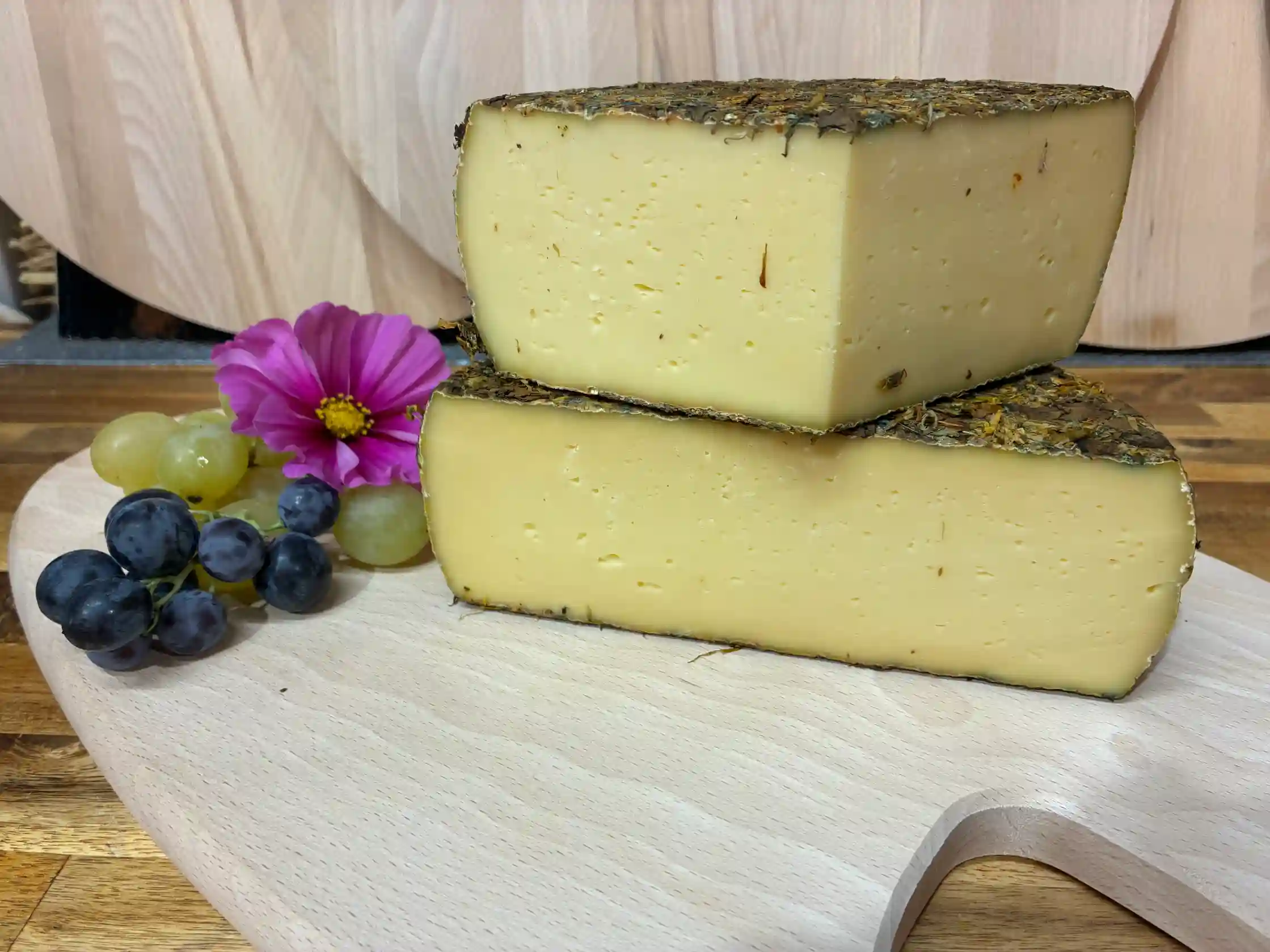 tomme aux fleurs